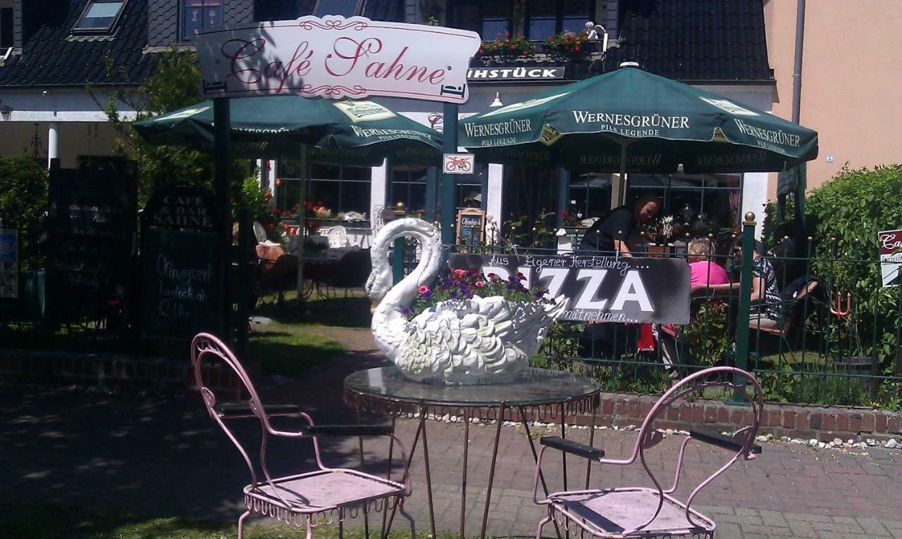 cafesahne u Pension Dranske Exterior foto